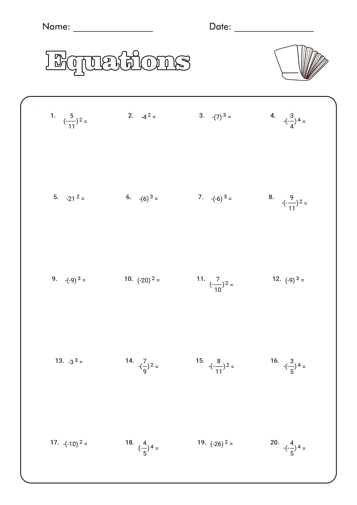 13 Hard Math Equations Worksheets Worksheeto