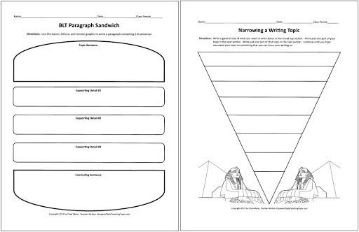 Expository Essay Graphic Organizer