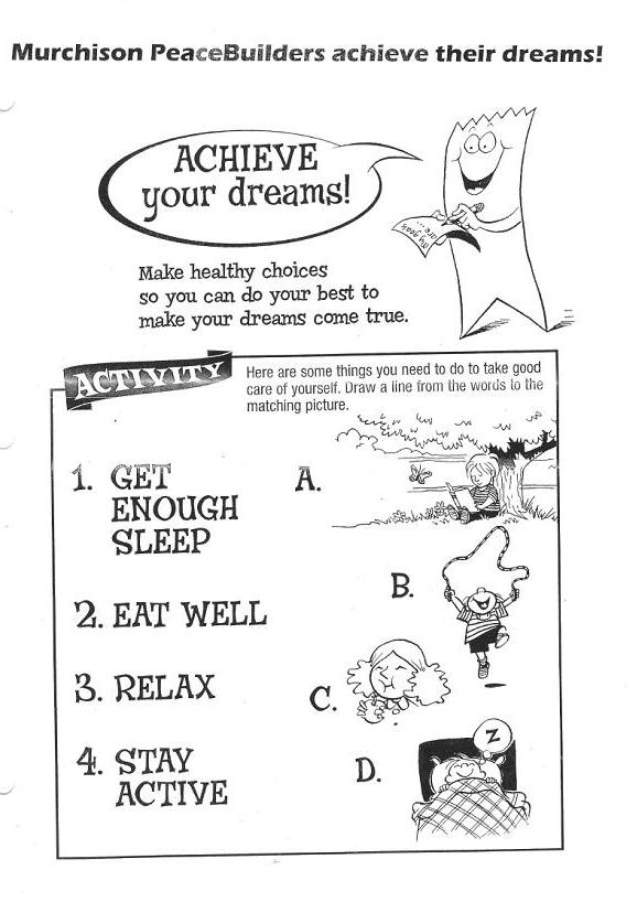 Positive Behavior Worksheets for Kids