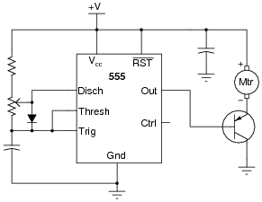 SCR Motor Control Circuit