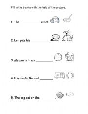 Short-Vowel Worksheets