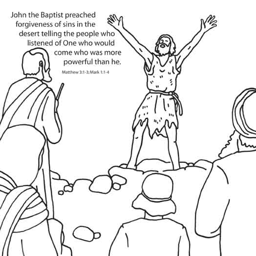 Kids John the Baptist Activities