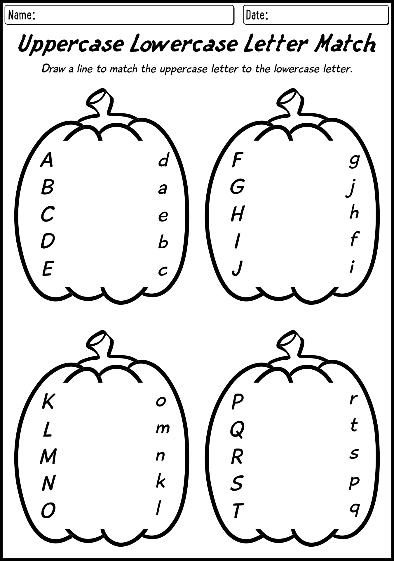 Harvest Time Phonics Worksheets For Kindergarten Children