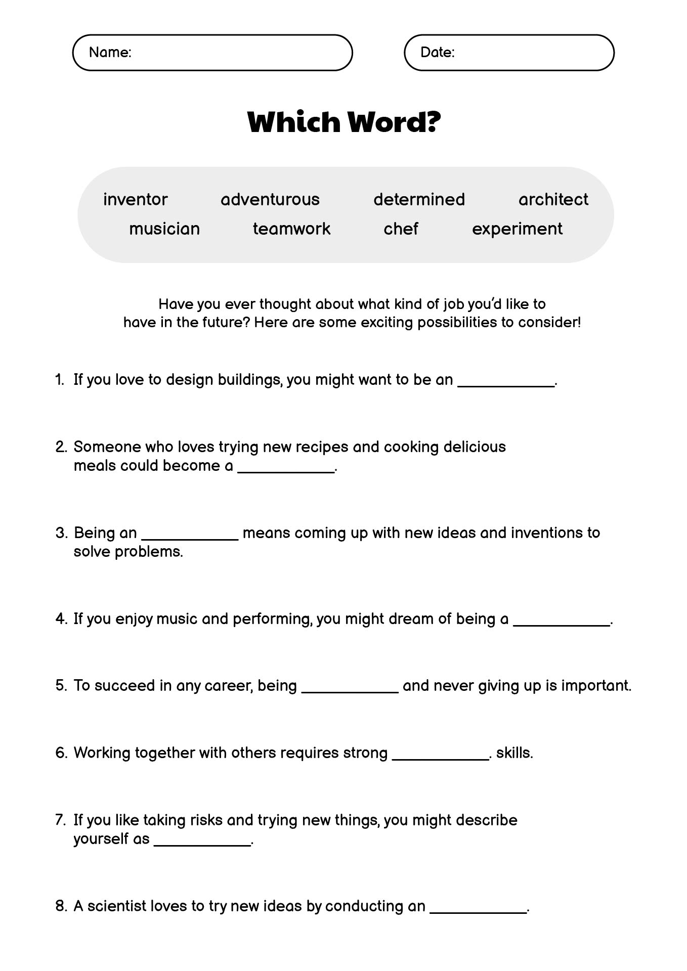 4th Grade Reading Skill-Building Worksheets