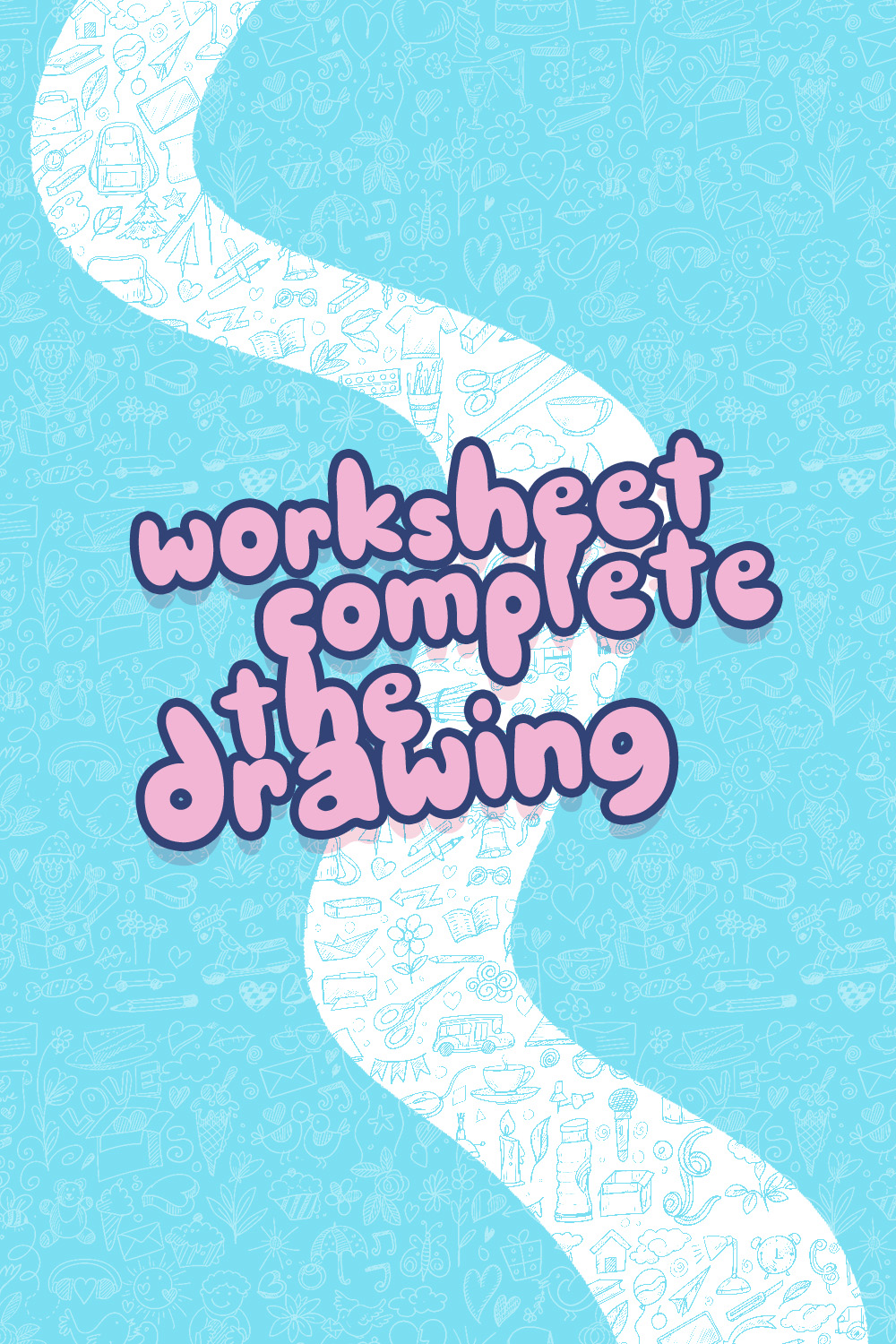 7 Worksheets Complete The Drawing Worksheeto