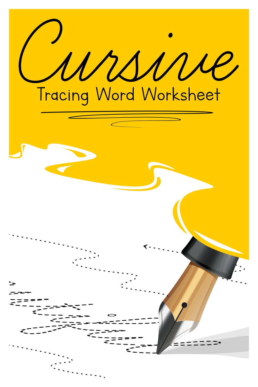 14 Cursive Tracing Words Worksheets Free PDF At Worksheeto