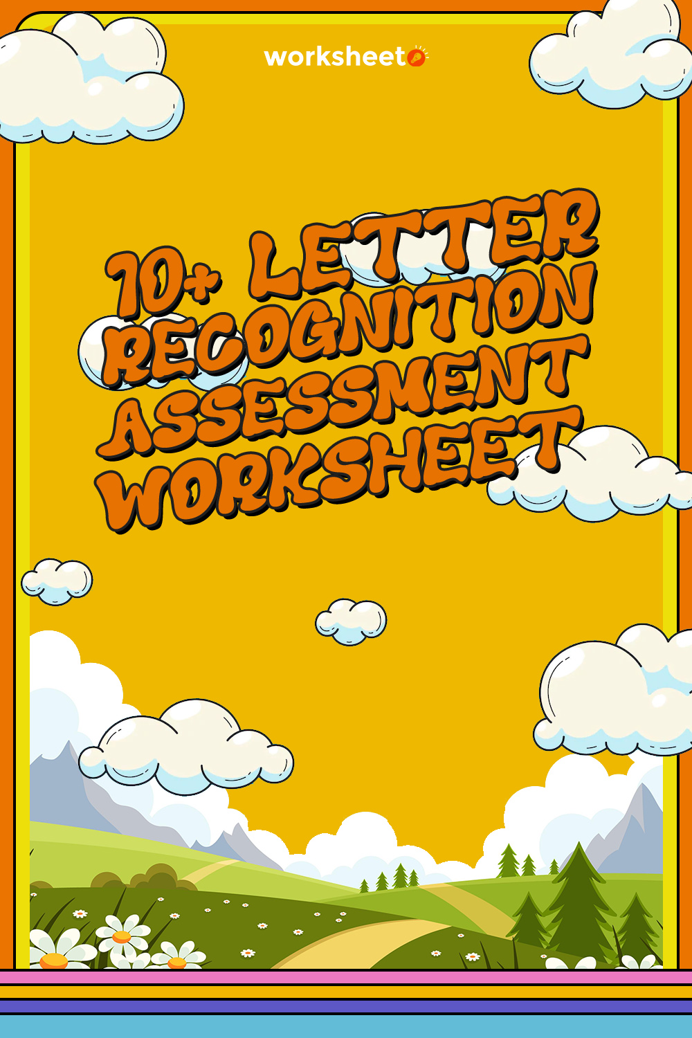 16 Letter Recognition Assessment Worksheet Free PDF At Worksheeto