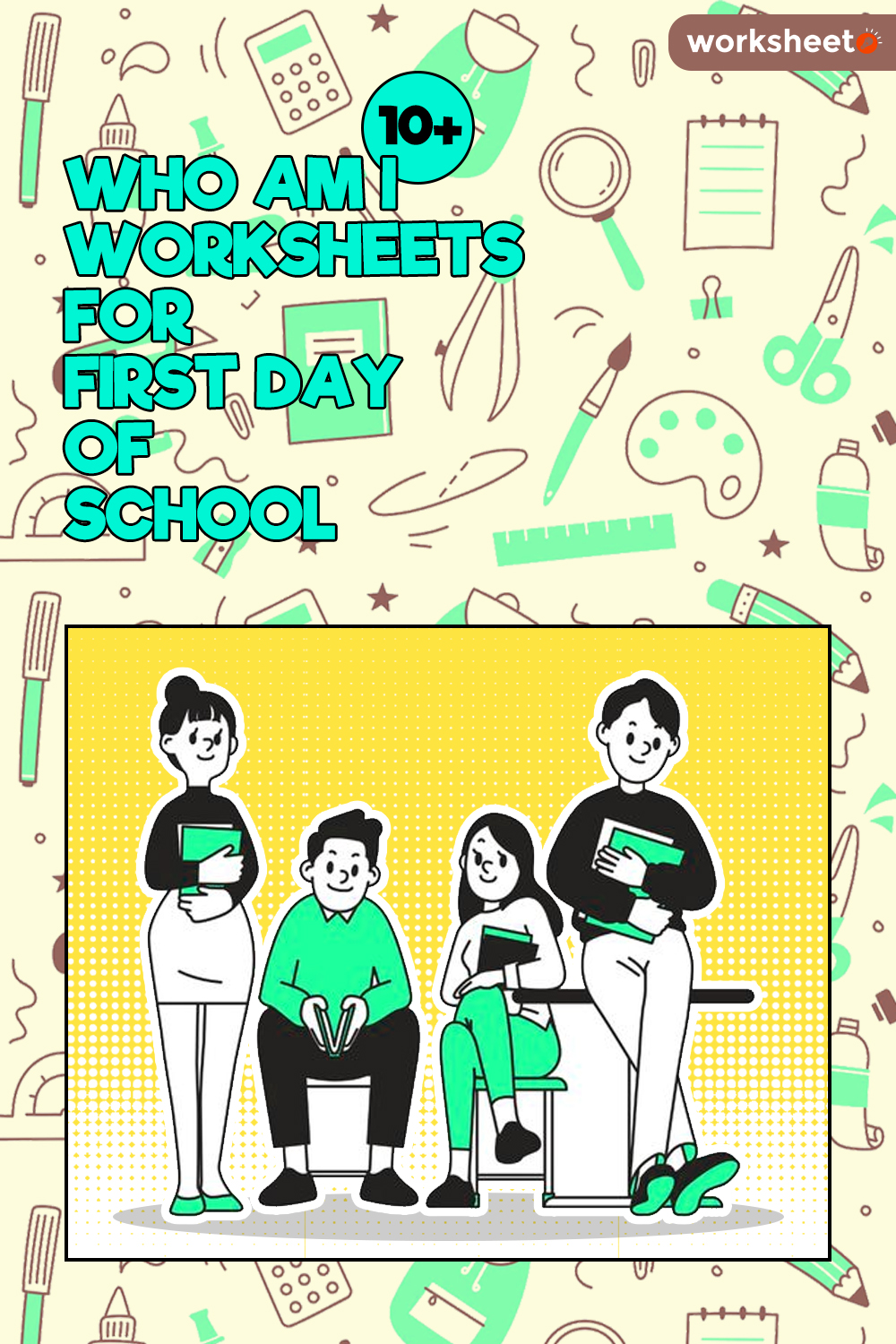 13 Who AM I Worksheets For First Day Of School Worksheeto