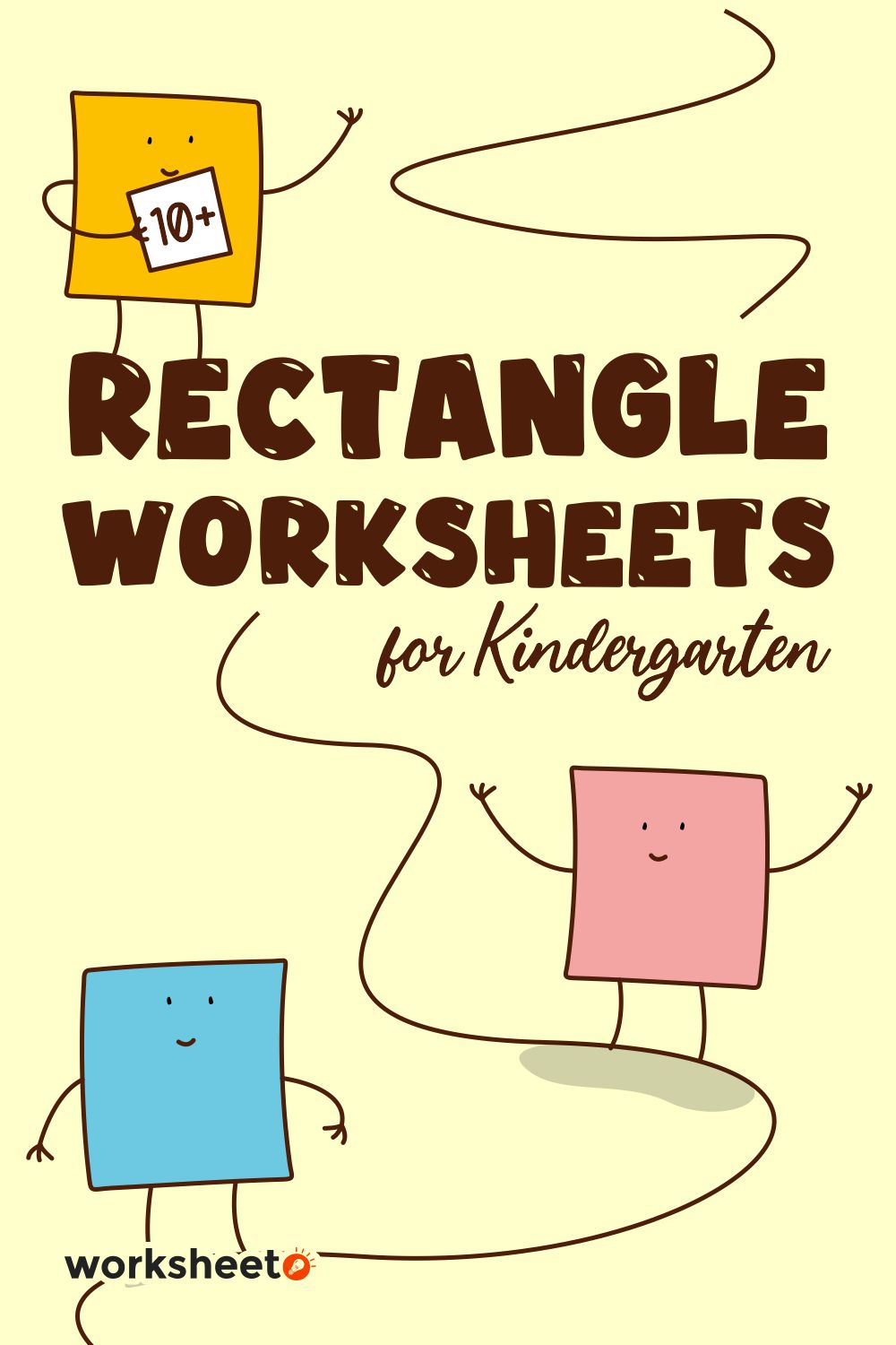 8 Rectangle Worksheets For Kindergarten Worksheeto