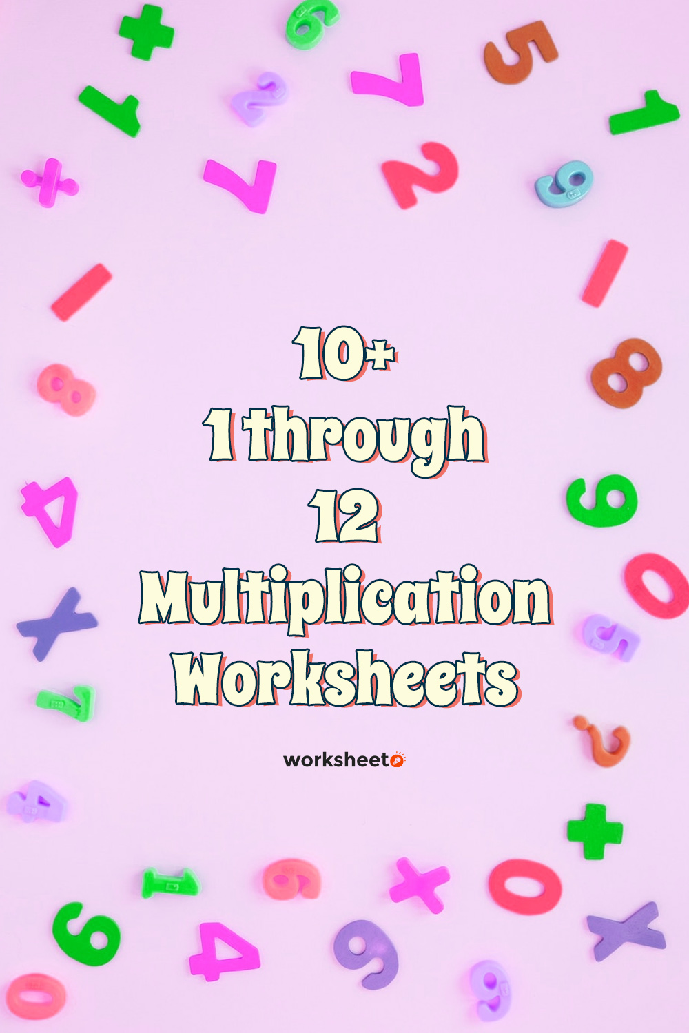 Multiplication Worksheet 6 12