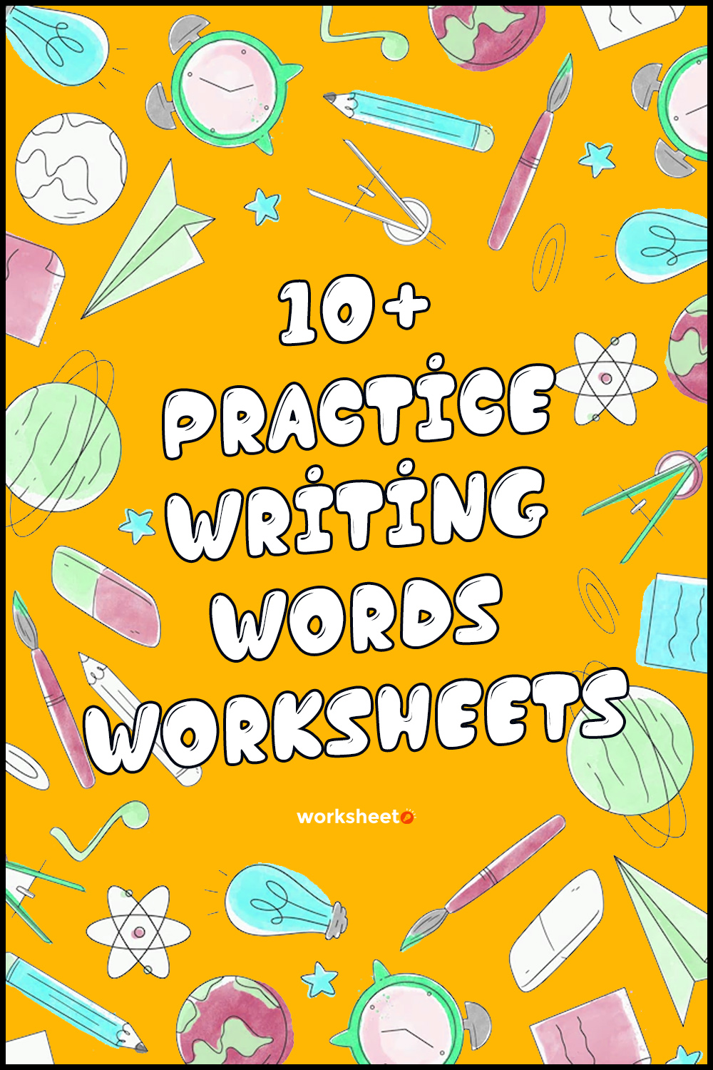 16 Practice Writing Words Worksheets - Free PDF at worksheeto.com