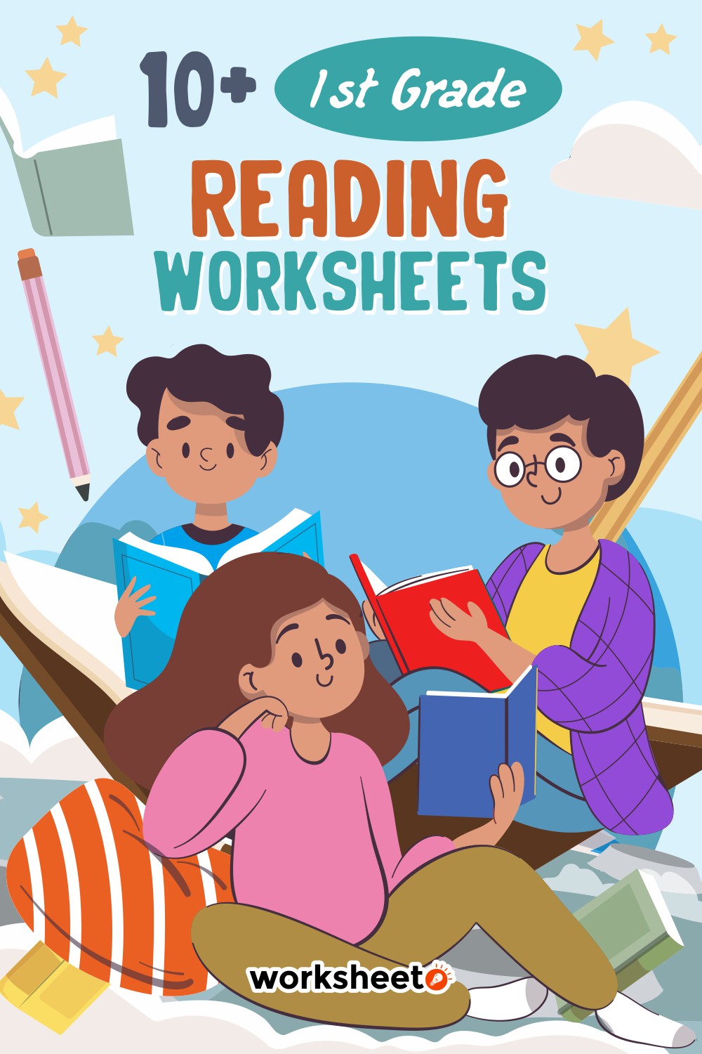 19 Images of 1 First Grade Reading Worksheets