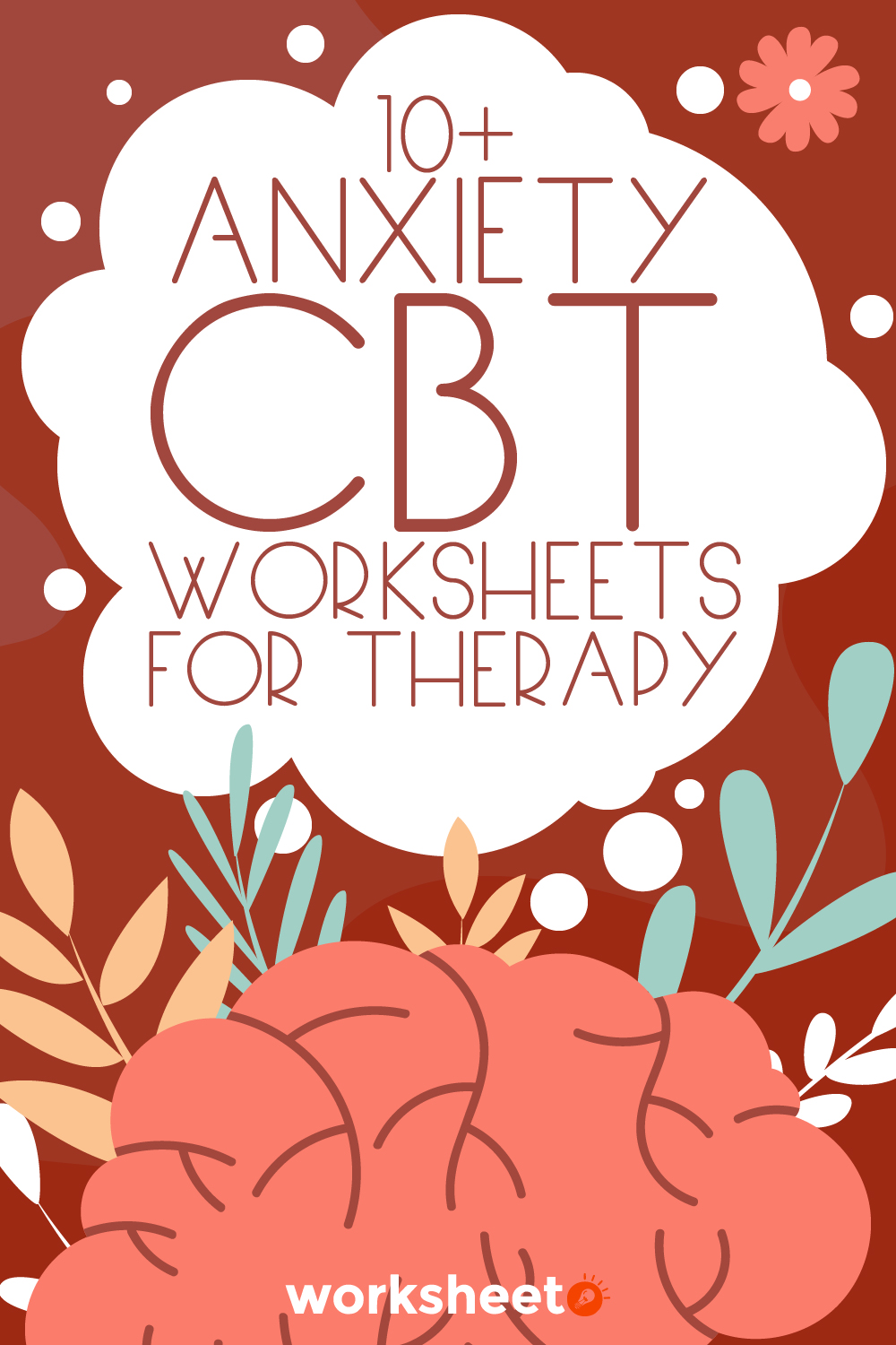 Anxiety CBT Worksheets for Therapy
