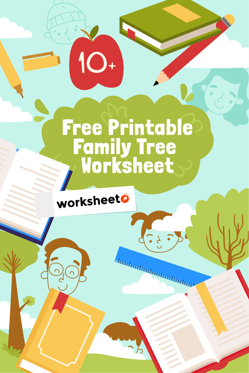 Free Printable Family Tree Worksheet