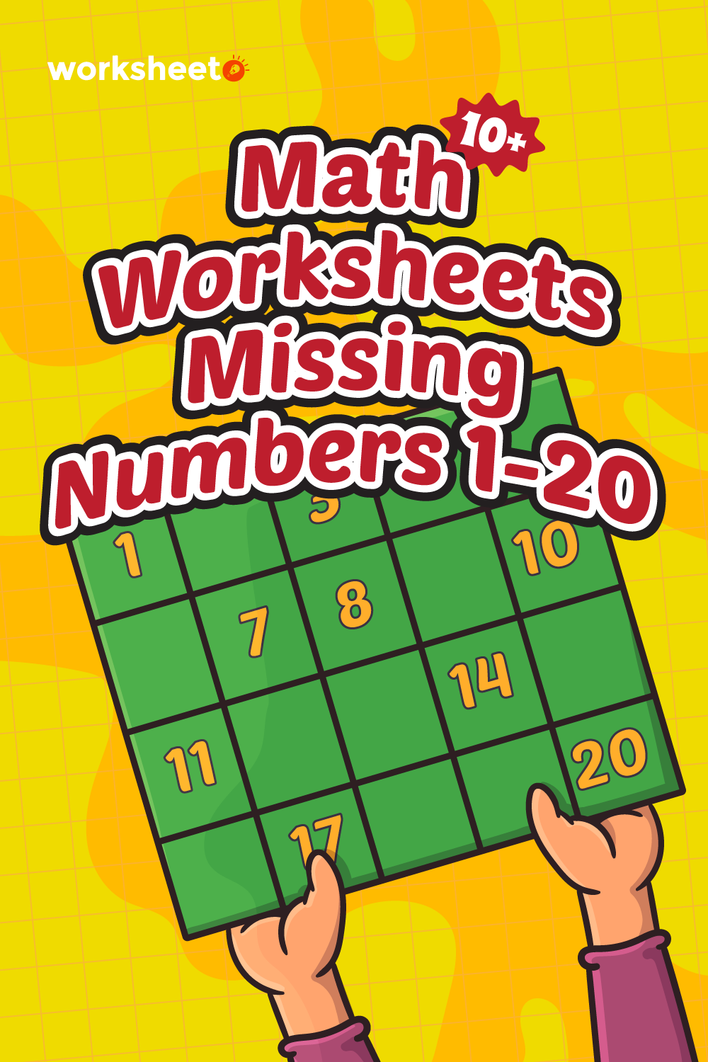 Math Worksheets Missing Numbers 1-20
