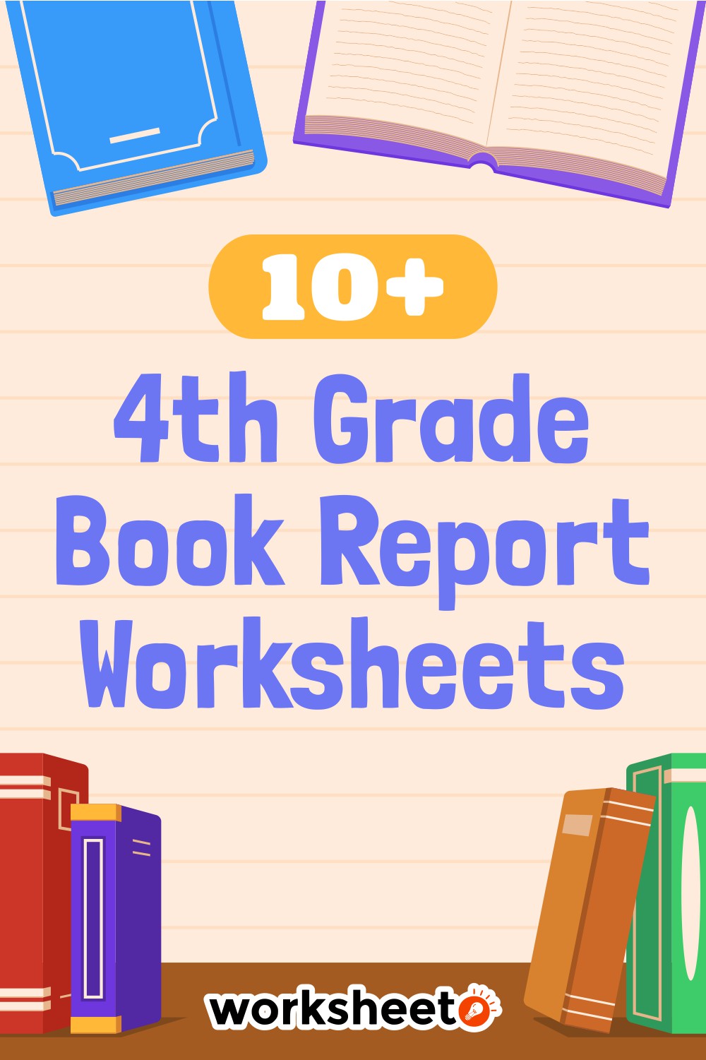 4th Grade Book Report Worksheets