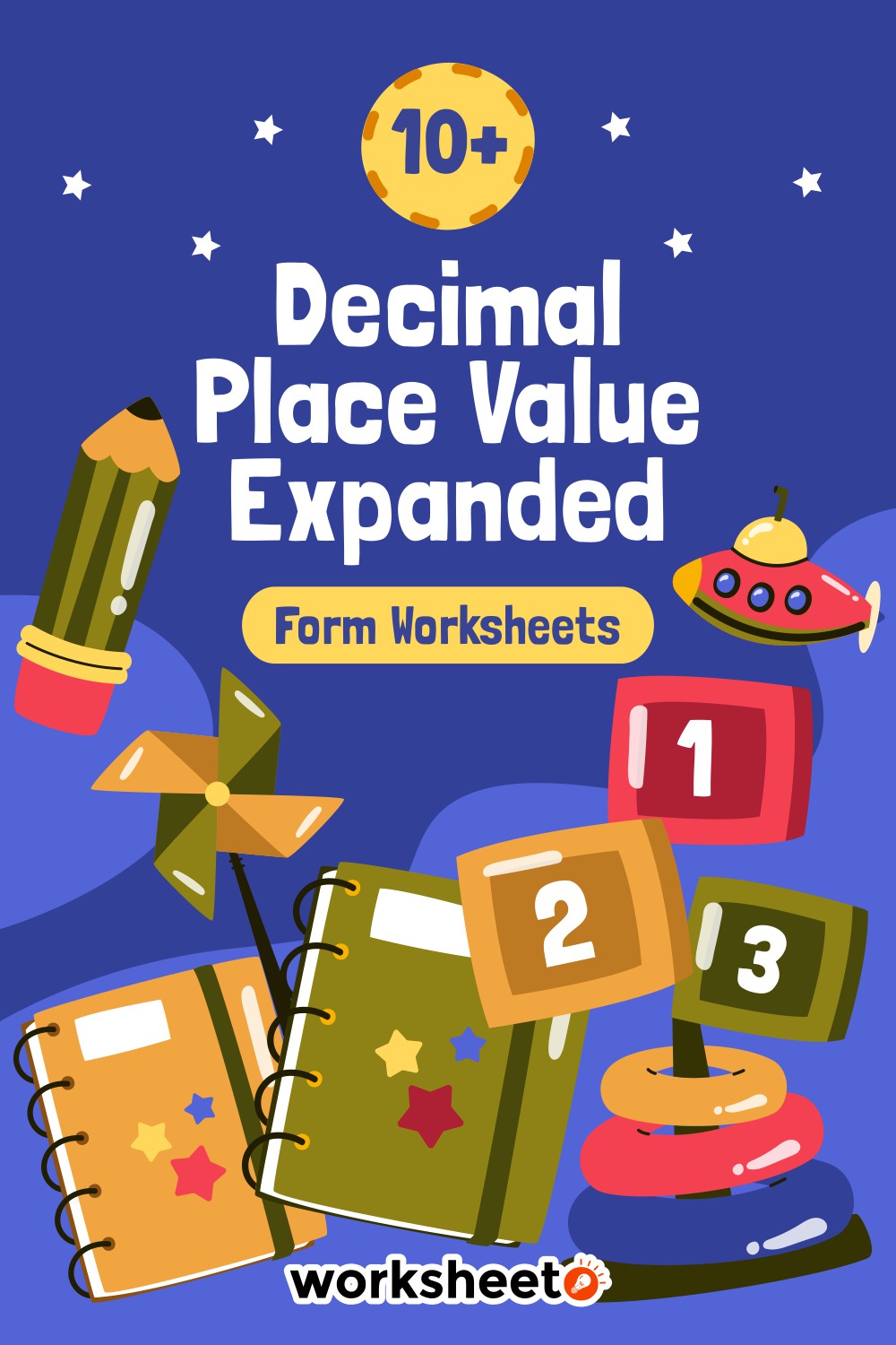 Decimal Place Value Expanded Form Worksheets