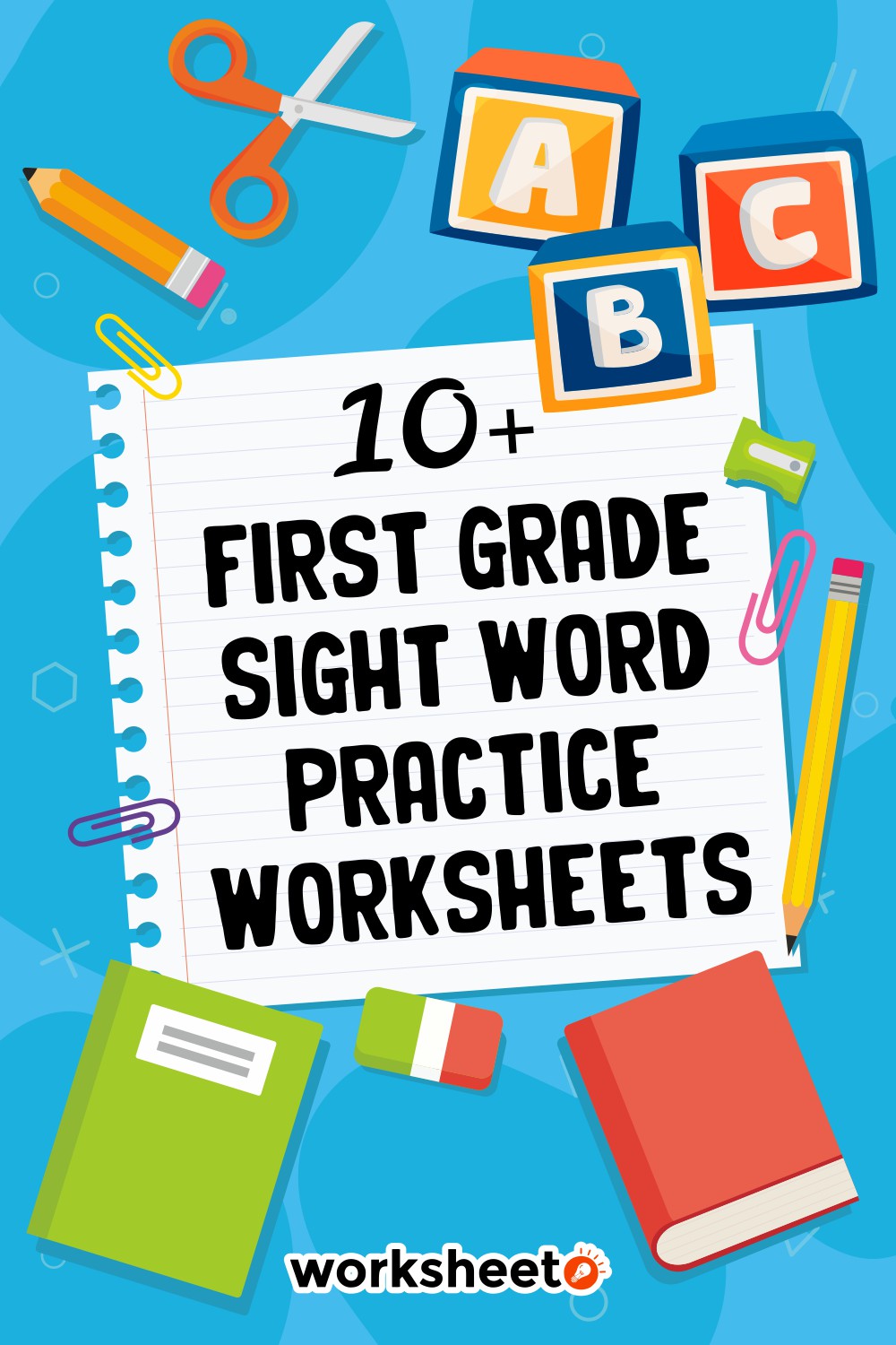First Grade Sight Word Practice Worksheets