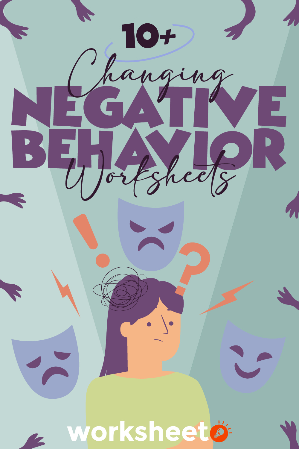 Changing Negative Behavior Worksheets