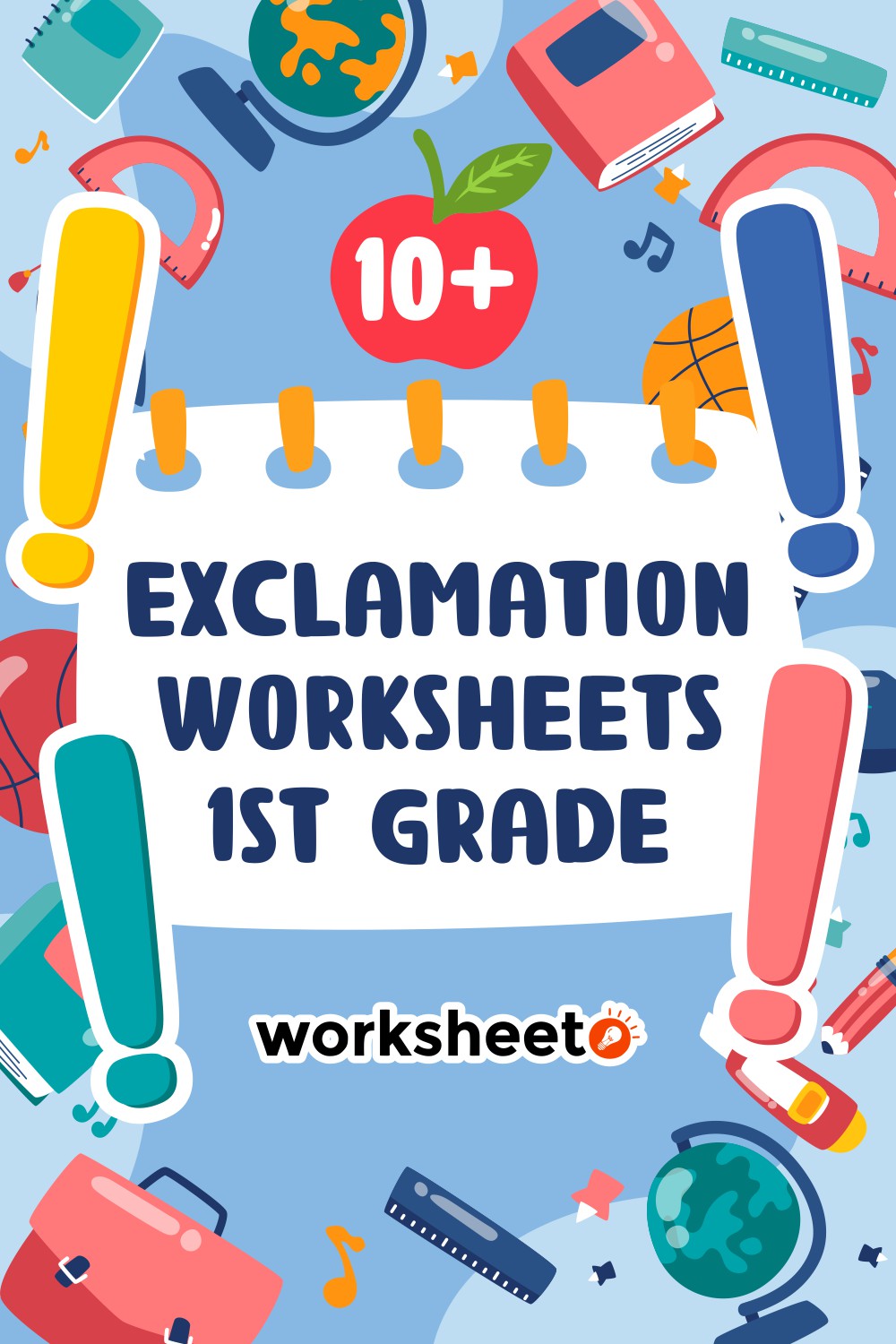 Exclamation Worksheets 1st Grade