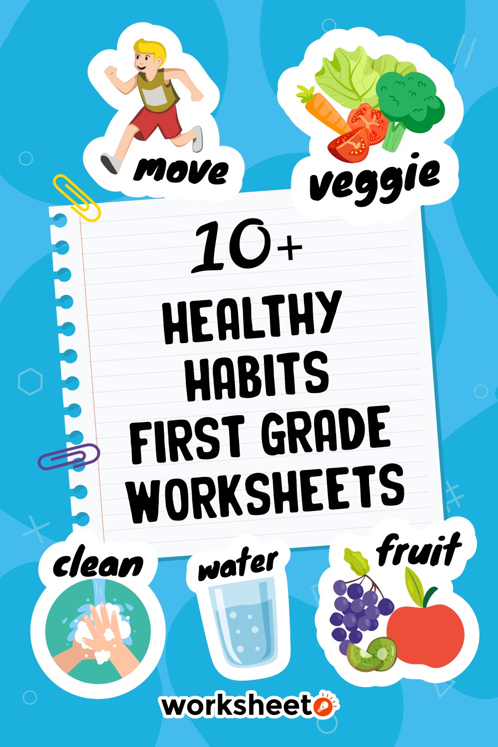 Healthy Habits First Grade Worksheets