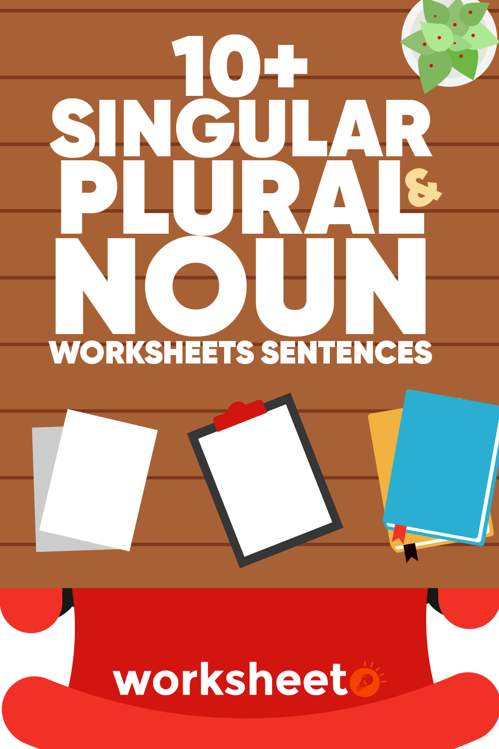 Singular and Plural Noun Worksheets Sentences