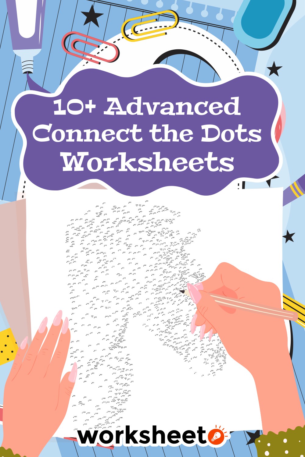 Advanced Connect the Dots Worksheets