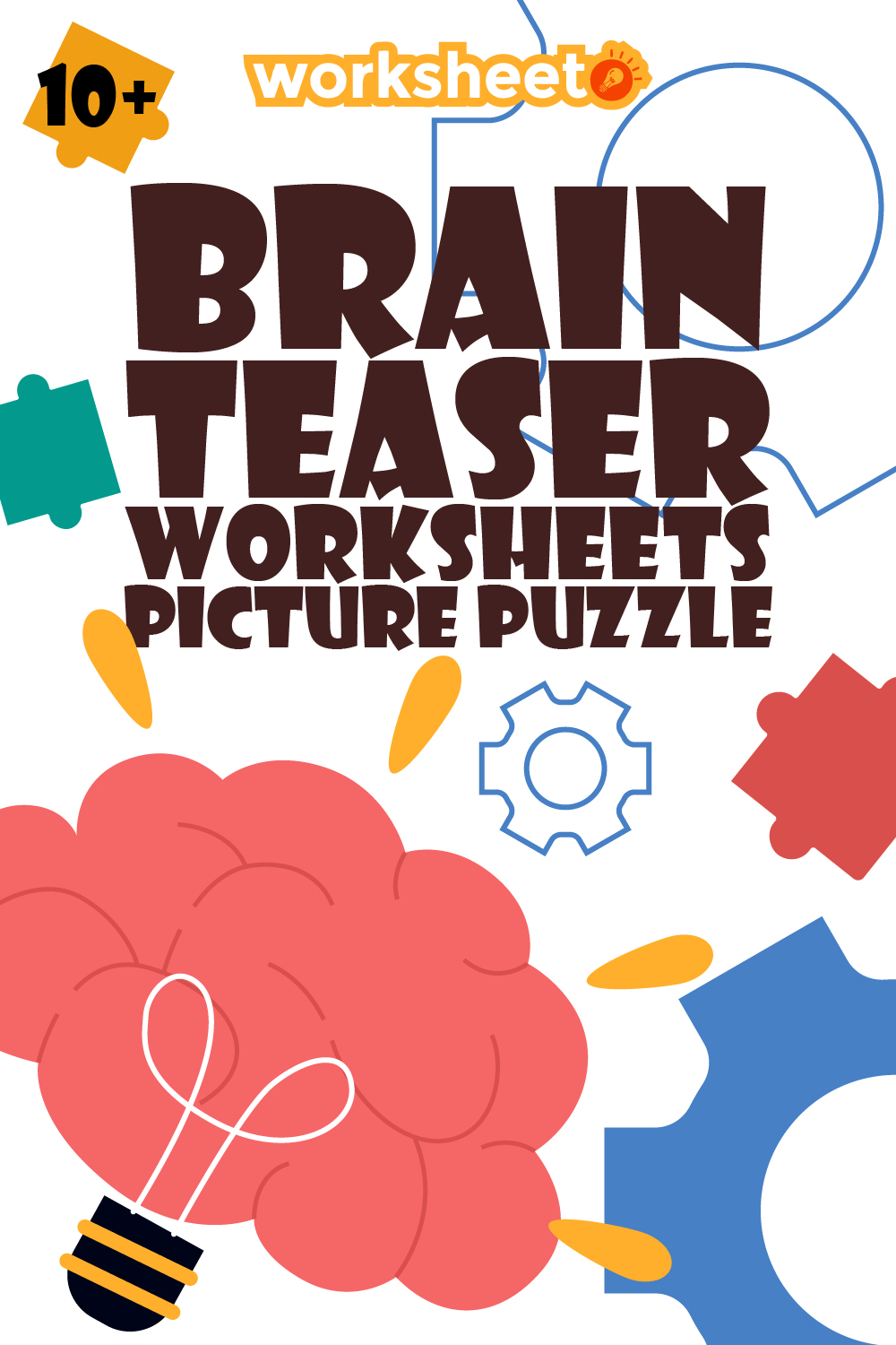 Brain Teaser Worksheets Picture Puzzle