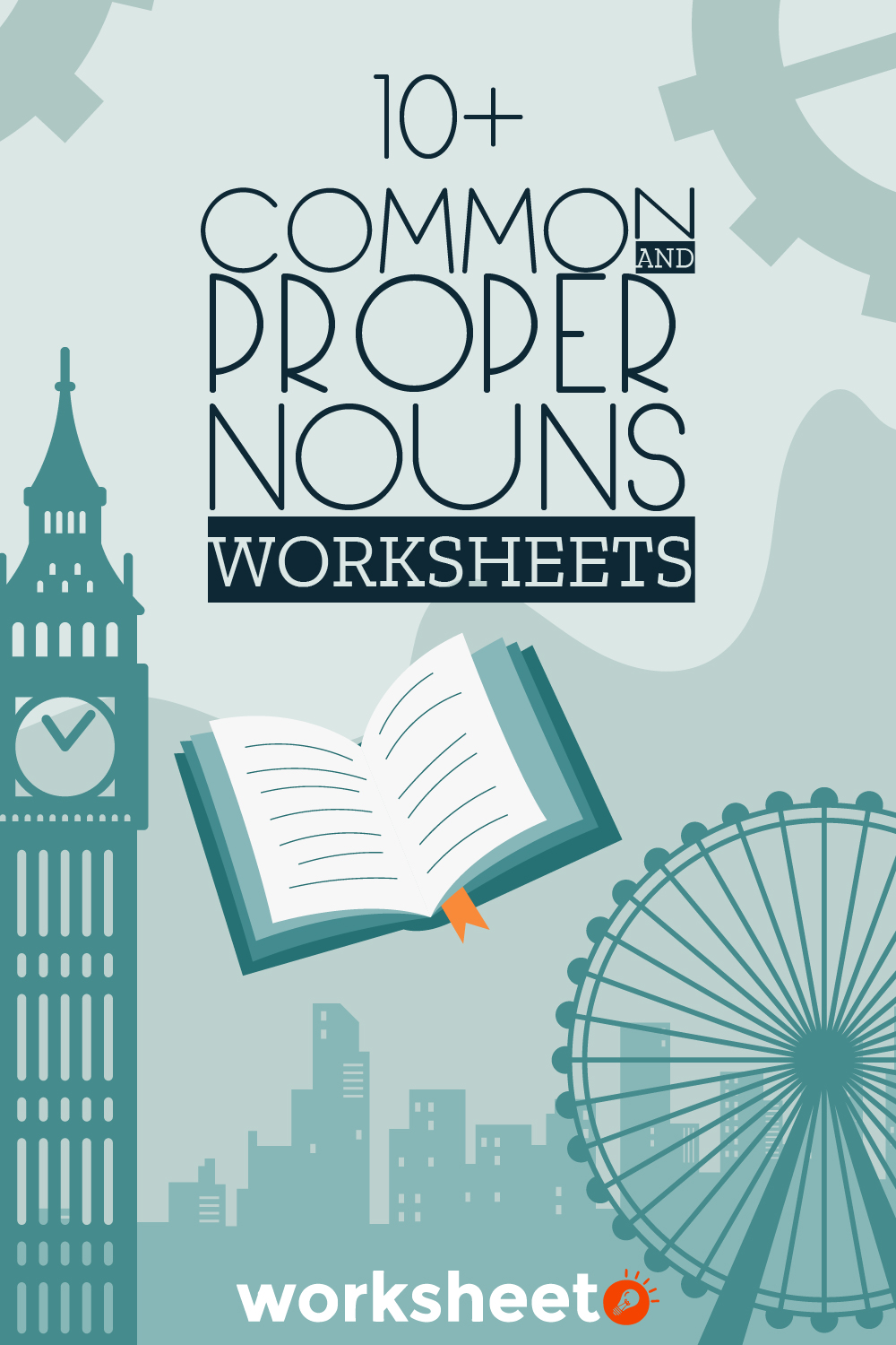 Common and Proper Nouns Worksheets