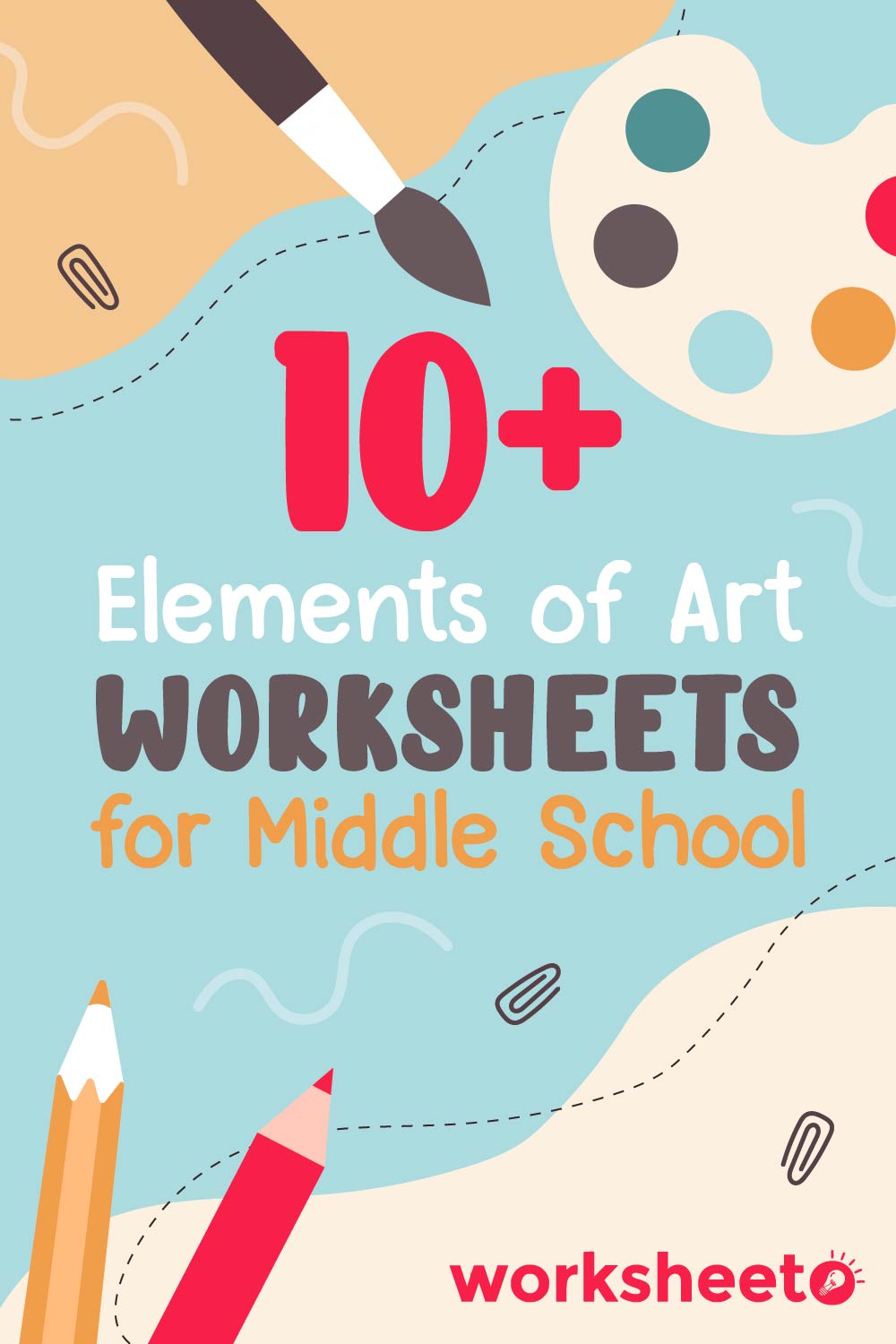 Elements of Art Worksheets for Middle School