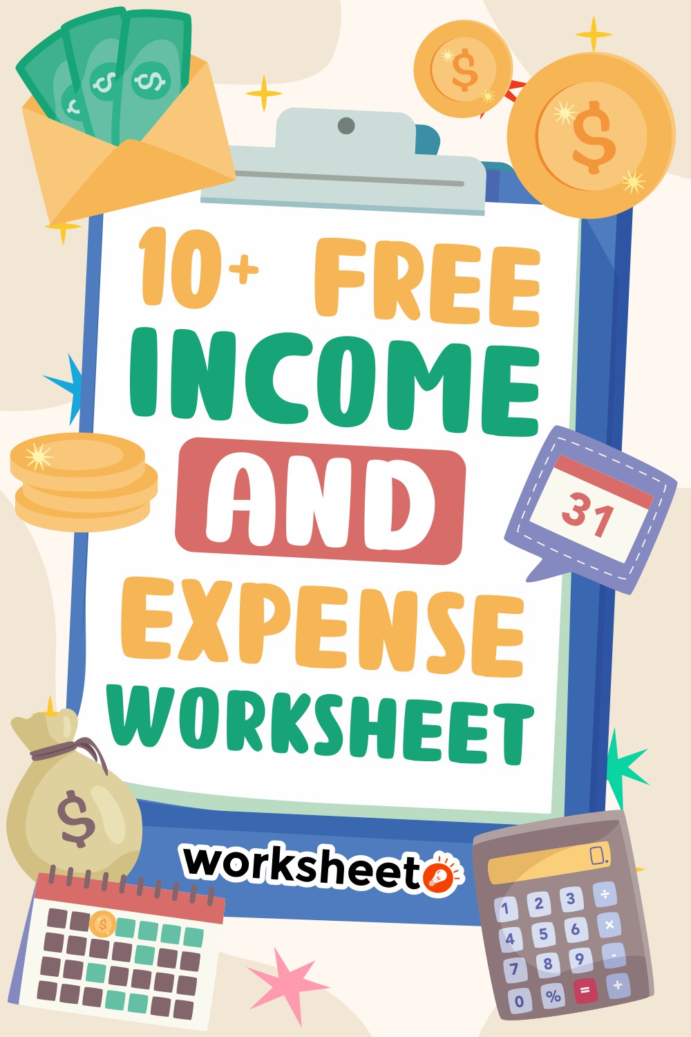 Free Income and Expense Worksheet