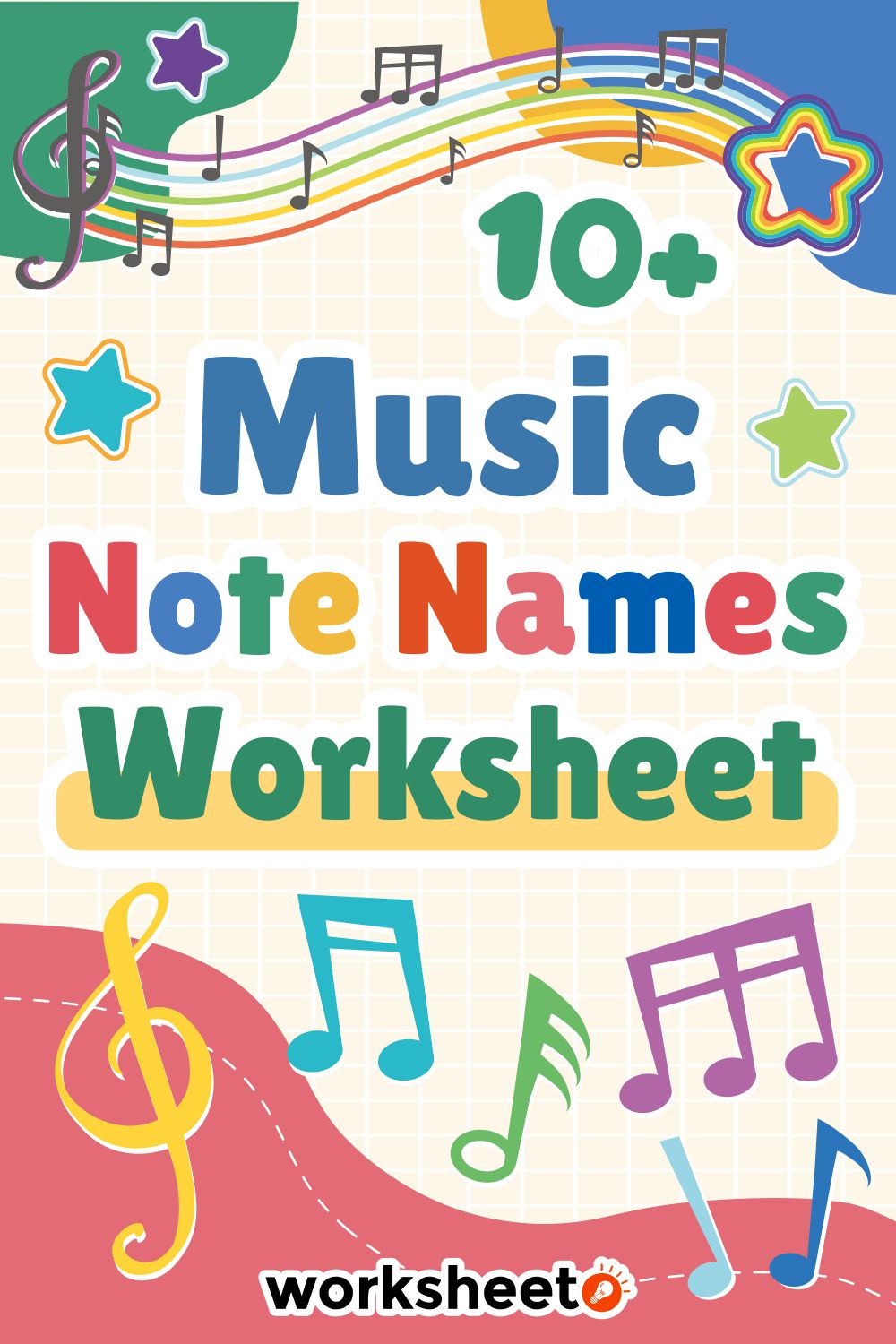 Music Note Names Worksheet