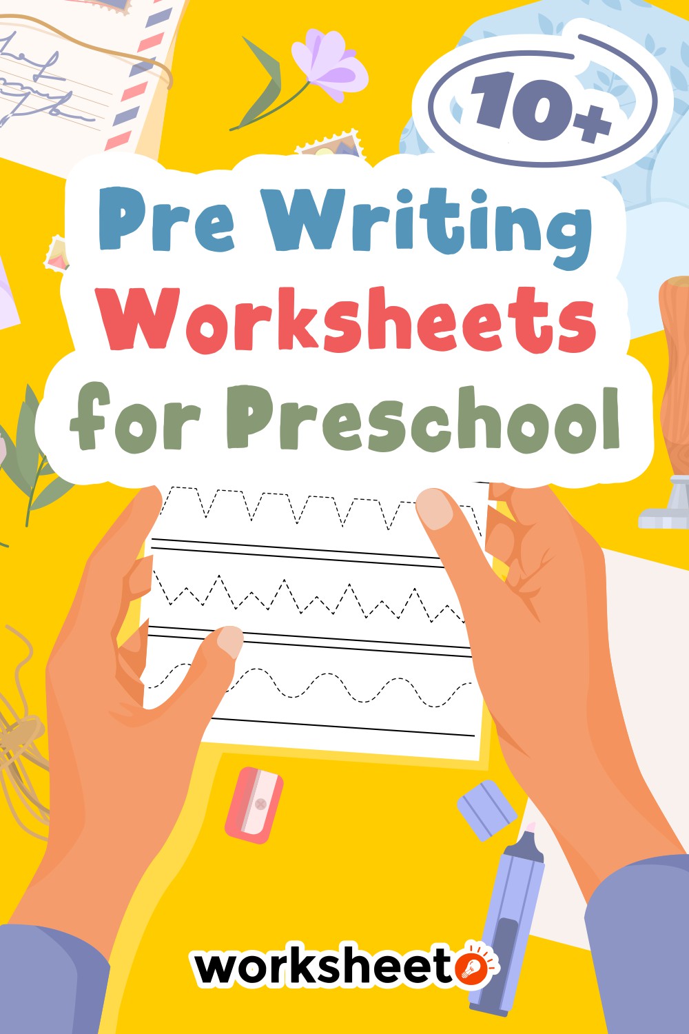 Pre Writing Worksheets for Preschool