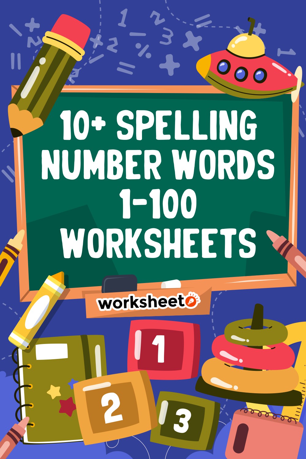 Spelling Number Words 1 100 Worksheets