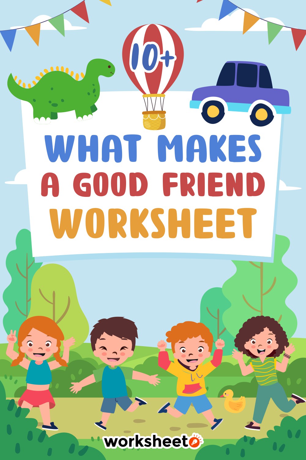 What Makes a Good Friend Worksheet