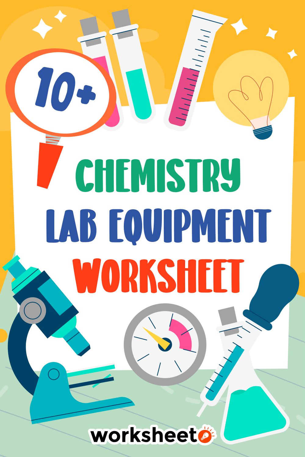 Chemistry Lab Equipment Worksheet