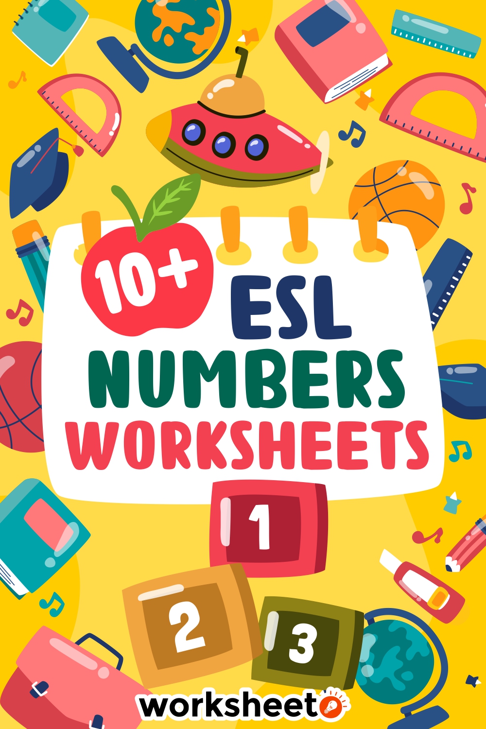 ESL Numbers Worksheets