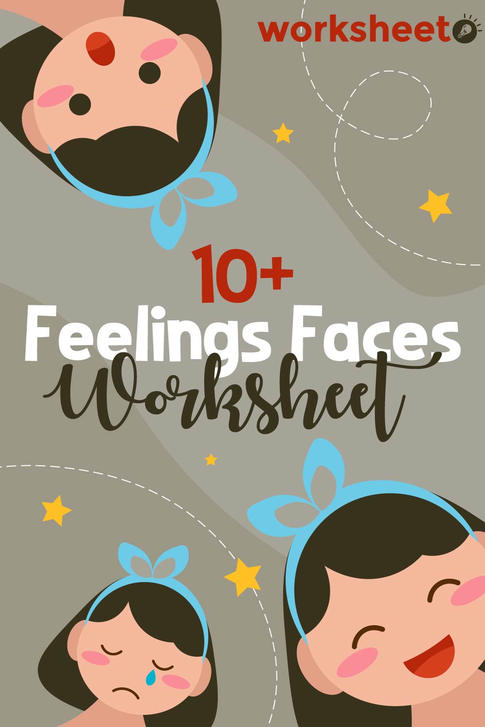 Feelings Faces Worksheet