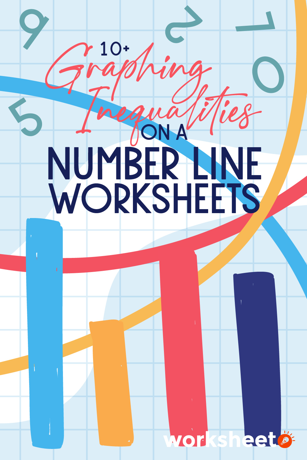 Graphing Inequalities On a Number Line Worksheets