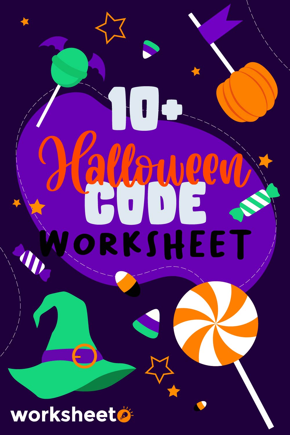 13 Images of Halloween Code Worksheet