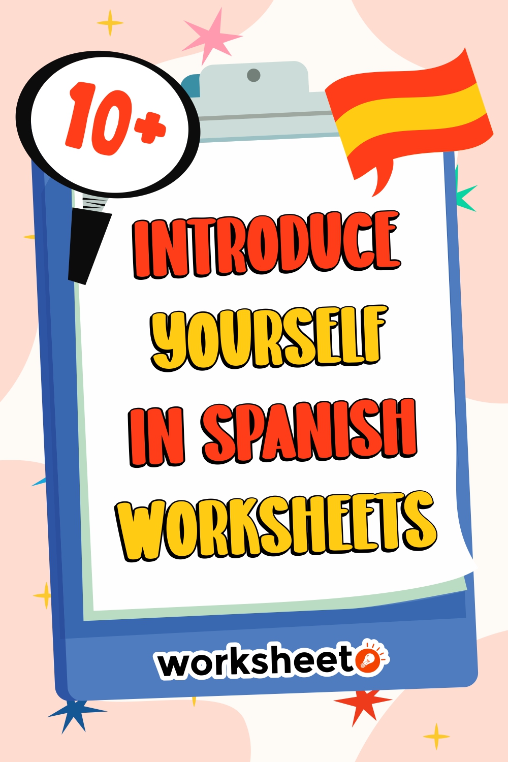 Introduce Yourself in Spanish Worksheets