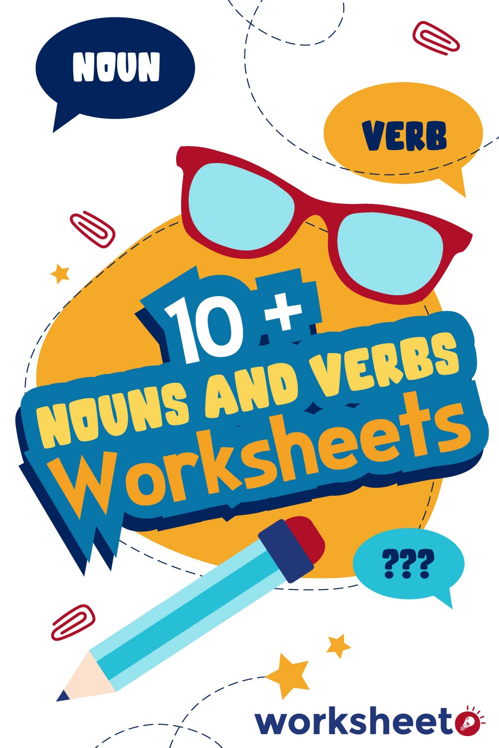 Nouns and Verbs Worksheets