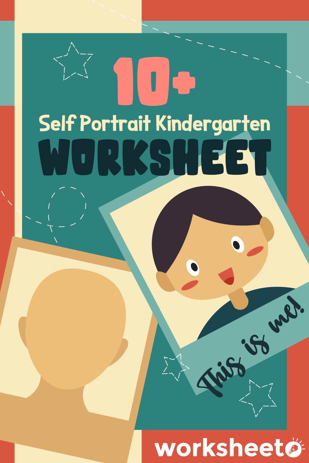 Self Portrait Kindergarten Worksheet