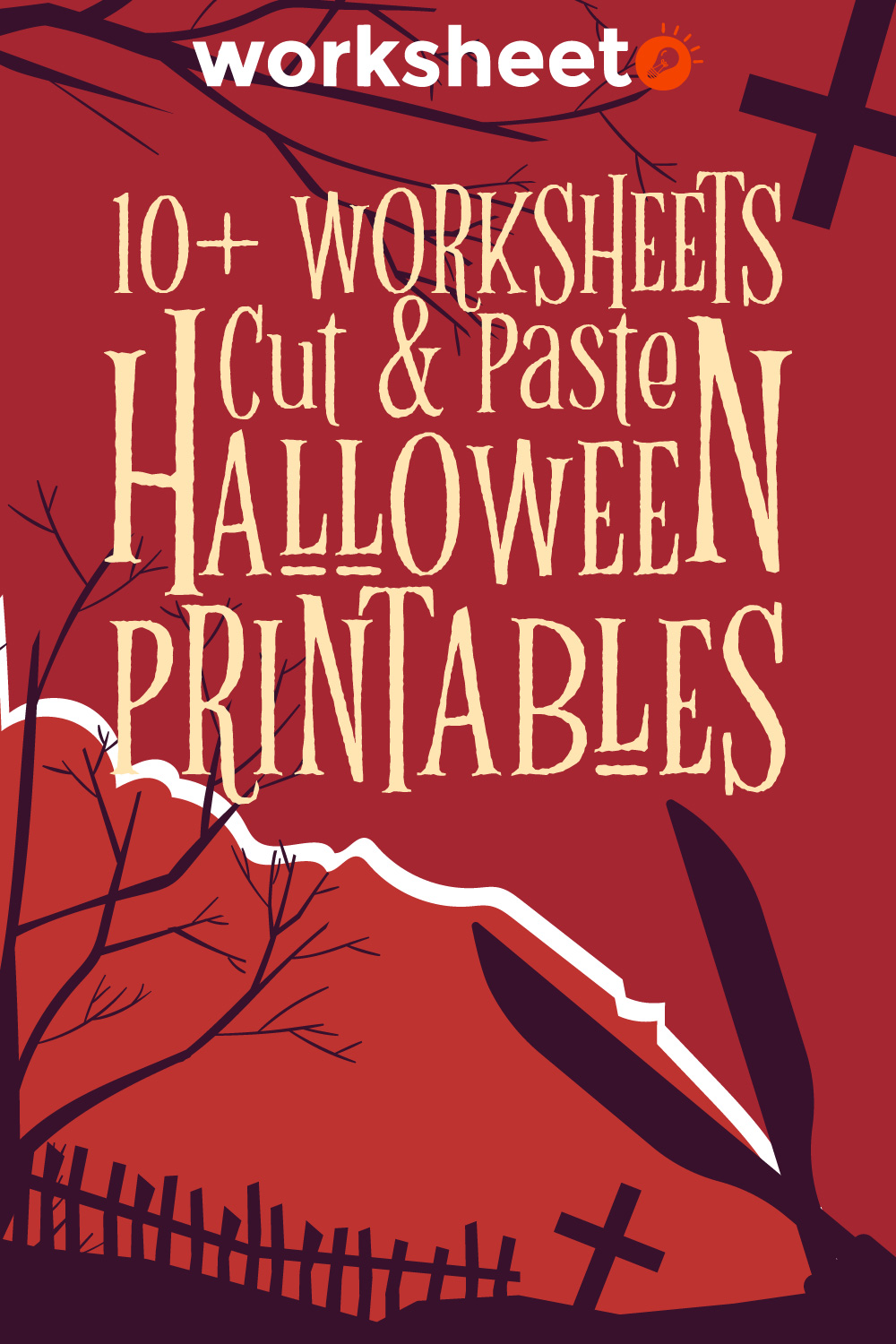 14 Images of Worksheets Cut And Paste Halloween Printables