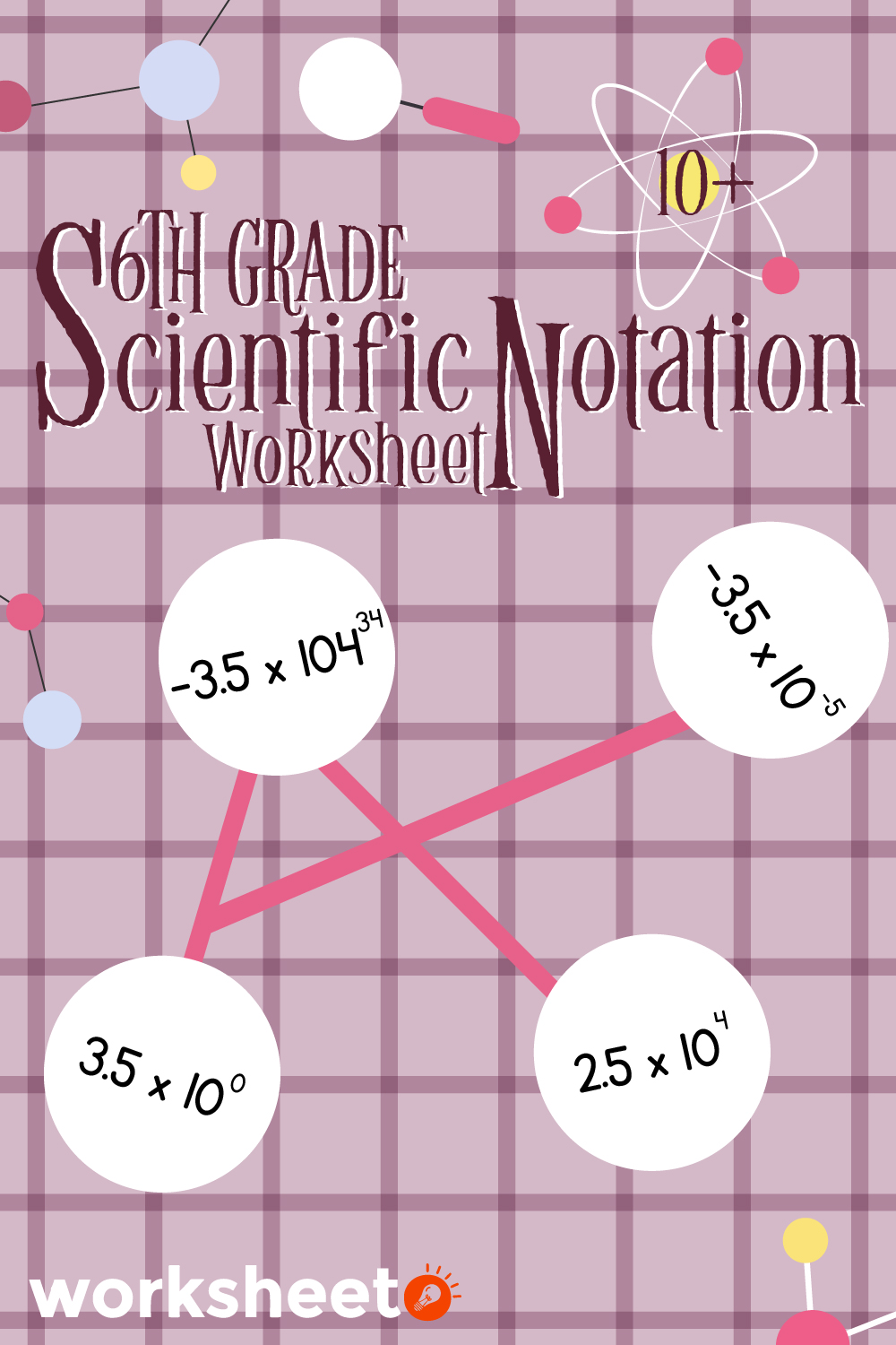 6th Grade Scientific Notation Worksheet