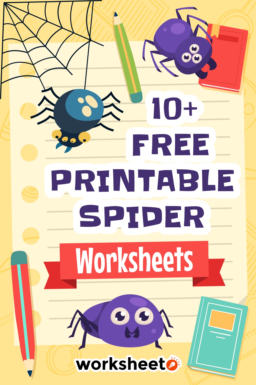 Free Printable Spider Worksheets