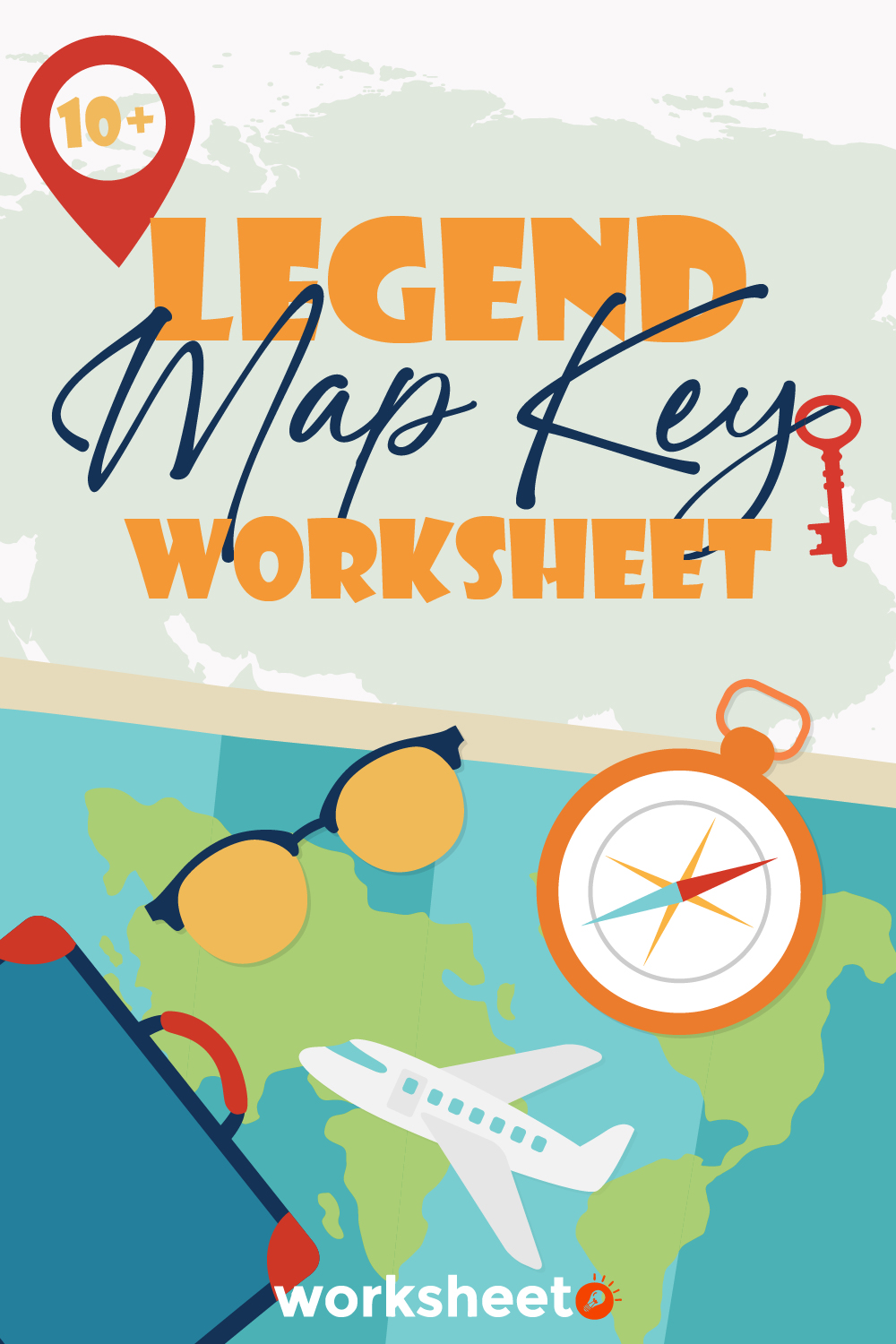 17 Images of Legend Map Key Worksheet