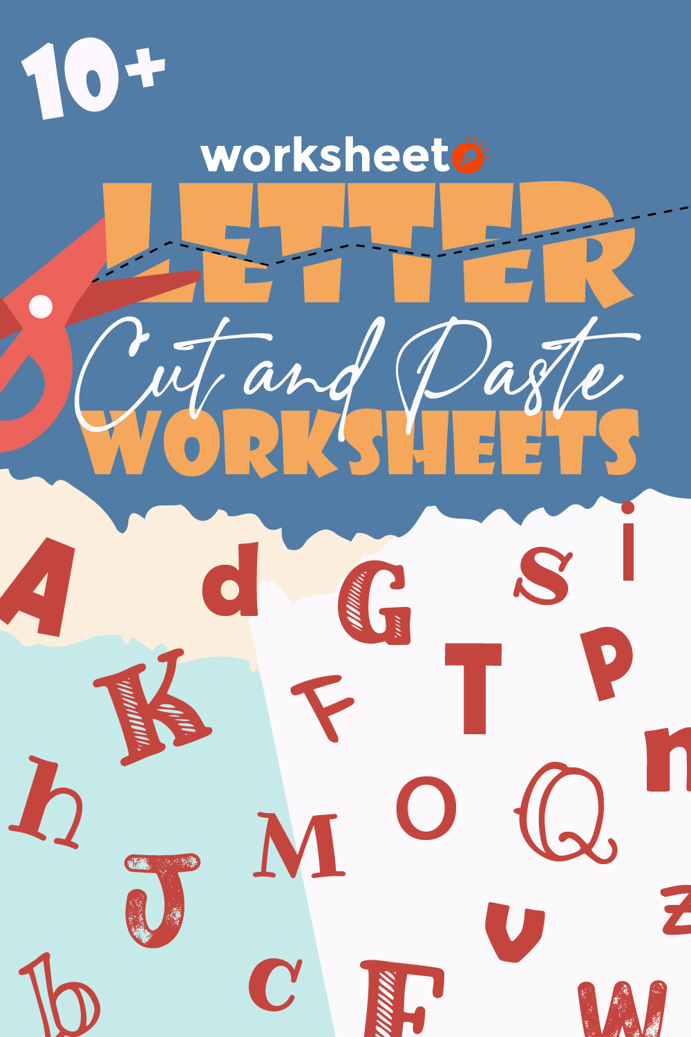 21 Images of Letter Cut And Paste Worksheets