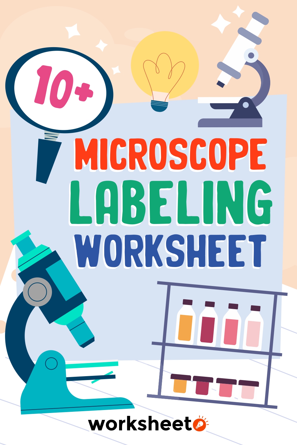 Microscope Labeling Worksheet