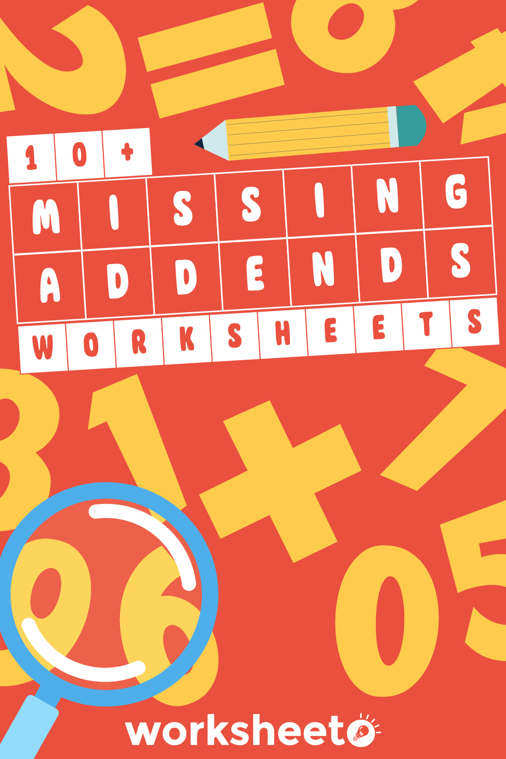 Missing Addends Worksheets Grade 1 Math